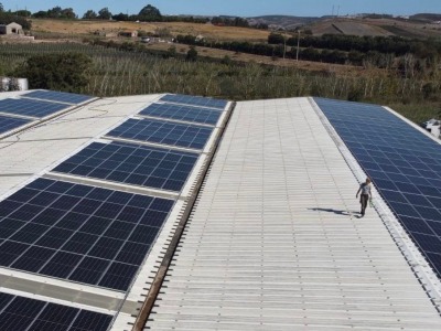 Installation of solar systems at Campotec